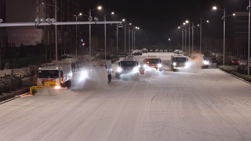 新乡城管系统：以雪为令 迎寒而战 多措并举全力做好低温雨雪天气应对保障工作