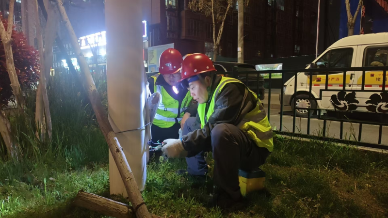 高效运维点亮万家灯火  书写市政人的责任与担当